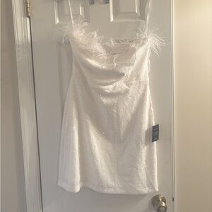 LuLu's White Mini Dress